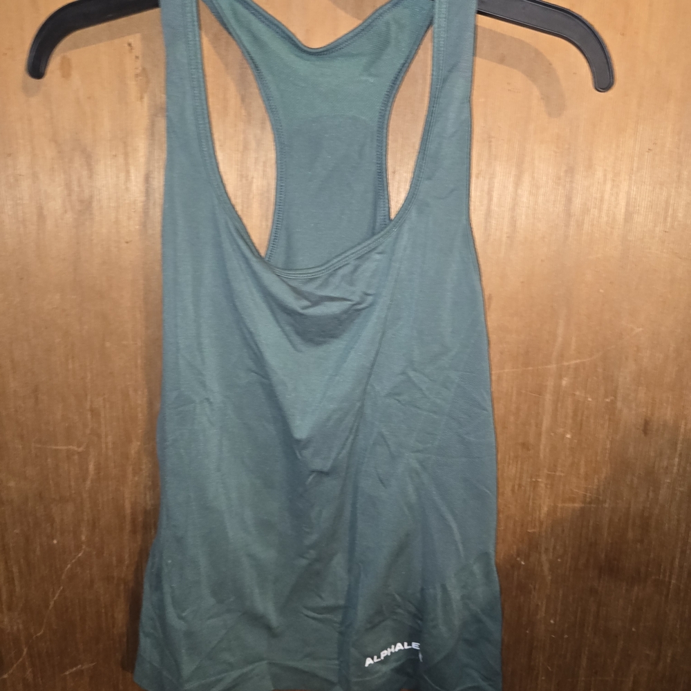 Alphalete Women's Green Tank Top Size XL